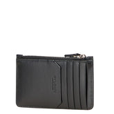 ブルガリ フラグメントケース コインケース ブラック レザー メンズ BVLGARI 【中古】